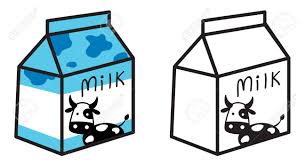 ¿qué es la leche para los niños? Ilustracion De La Leche De Colores Y Blanco Y Negro Aislado De Libro Para Colorear Ilustraciones Vectoriales Clip Art Vectorizado Libre De Derechos Image 36408248