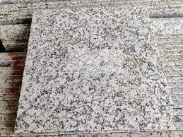 white 30x30cm tile flamed granite