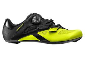 Mavic Comsmic Elite Road Shoes Black Yellow