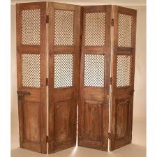 brown teak wood folding door rs 450