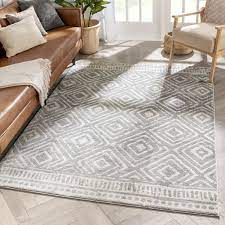 indoor geometric moroccan area rug