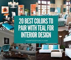20 colors that go well with teal in
