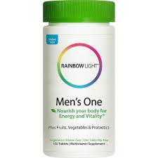 Rainbow Light Men S One Energy Multivitamin 150 Tablets Shop Bevmo