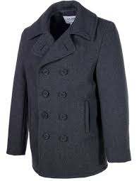 32 Oz Melton Wool Pea Coat