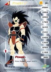 Budokai, released as dragon ball z (ドラゴンボールz, doragon bōru zetto) in japan, is a fighting video game developed by dimps and published by bandai and infogrames. 2000 Dragon Ball Z Saiyan Saga Limited 183 Raditz Level 1 P Nm Mt