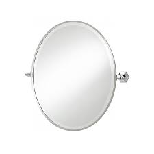 Deco Oval Tilting Bathroom Mirror