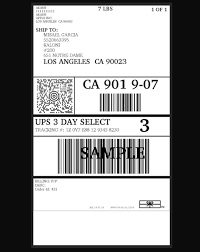 Create and print united parcel service shipping labels from your home or office. 33 Ups Tracking Label Labels Design Ideas 2020