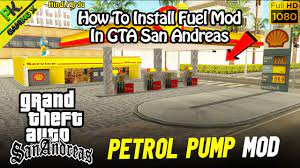 petrol pump mod gta sa fuel mod