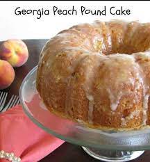 Georgia Peach Pound Cake gambar png