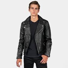 Defector Black Leather Jacket With Nickel Hardware Original Fit Size 34 36 38 40 46 48