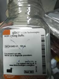 good ack lysis buffer to lyse red blood