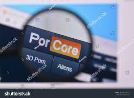 Homepage Porcore Website On Display Pc Stock Photo 1662301771 | Shutterstock