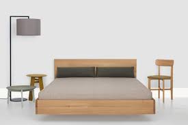 lisandro wood bed frame solid oak wood
