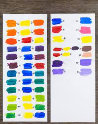 Premium Photo Color Chart Paint For