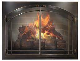 glass doors for masonry fireplaces