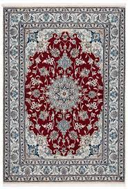 nain persian rug red 213 x 146 cm