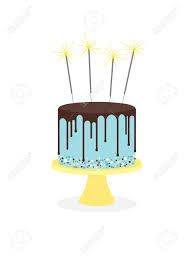 72pc #10 party sparklers 12 packages of 6 sparklers. Birthday Cake With Chocolate Frosting And Sparklers Stock Photo Picture And Royalty Free Image Image 68970926