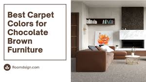 best carpet colors for chocolate brown