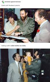 Despite his fame and notoriety, fidel castro remained intensely private about his family until his death in 2016. Chappell Ellison On Twitter Found A Thread On Tumblr Where They Re Debating The Conspiracy Theory That Justin Trudeau Is Actually Fidel Castro S Illegitimate Son And It Does Not Disappoint Https T Co Vszotonzo6