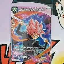 The next stage of the unison warrior series. Nightmare Scythe Goku Black Ex03 10 Foil Dragon Ball Super Card Game Nm M 5 56 Picclick