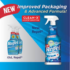 Clean X 32 Fl Oz Repel Glass Cleaner Repellent Spray Bottle