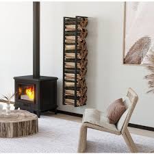 Firewood Holder For Indoor And Outdoor