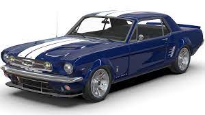 ford mustang 1965 free 3d