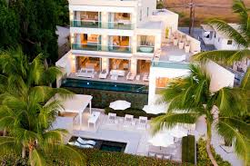 luxury beach front villa barbados al
