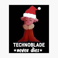 technoblade never dies" Poster by ...