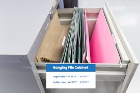 file cabinet dimensions types sizes