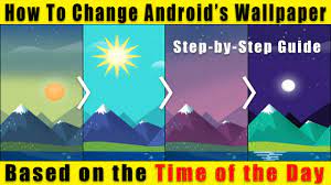 how to change android s wallpaper based