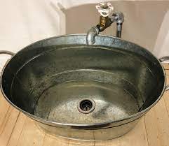 Galvanize Tub Sink Drain Optional