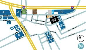 American Airlines Center Parking Map