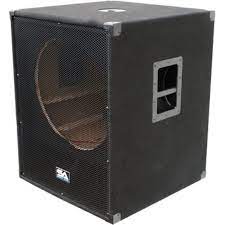 empty pro audio pa dj subwoofer cabinet
