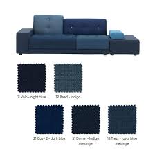 polder sofa 田園沙發組 極地藍布料 深色