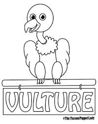 40+ vulture coloring pages for printing and coloring. Free Vulture Coloring Page The Tucson Puppet Lady