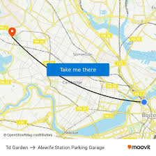 td garden boston to alewife station