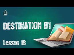 ingliz tili destination b1 lesson