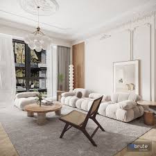 modern living room 3d model
