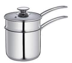 Mini Double Boiler Set With Glass Lid