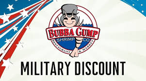 bubba gump shrimp co military s
