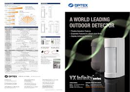 optex vxi st outdoor pir detector