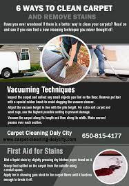 carpet cleaning daly city infographic
