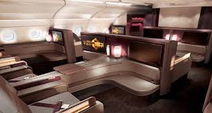 qatar a380 first business cl seats