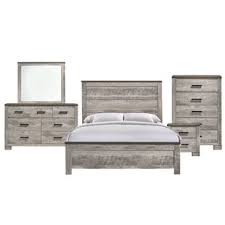 Custom distressed gray bedroom set #graybedroom #set dresser painted, glazed and distressed off white with tobacco glaze. Distressed Finish Bedroom Sets Furniture You Ll Love In 2021 Wayfair Ca