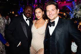 After kanye west and irina shayk were spotted together in france, multiple sources tell people that the rapper and model are seeing each other as he celebrates his 44th. Bradley Cooper Photographed With Ex Irina Shayk At Bafta After Party