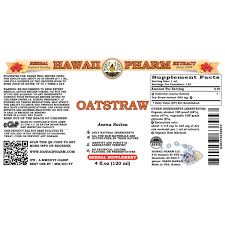 oat straw liquid extract organic oats