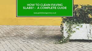 How To Clean Paving Slabs A Complete