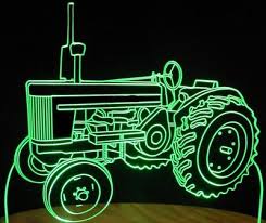 Tractor John Deere 720 Acrylic Lighted