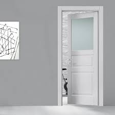 Let's have a look into them. Modern Design Bathroom Door With Glass From Casen Wood Door
